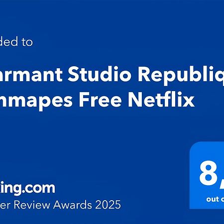 Charmant Studio Republique Jemmapes Free Netflix Paris Ngoại thất bức ảnh
